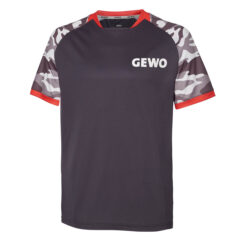 Camiseta Gewo Ribo gris/rojo