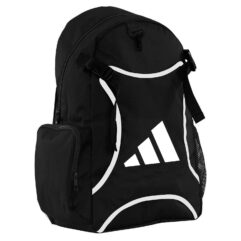 Mochila de Taekwondo con espacio para peto negro/blanco