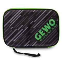 Gewo estuche Stripes single negro/verde