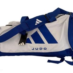 Team Bag 2 en 1 algodon Judo azul/blanco